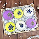Bath bombs with dried flowers MIDI Set. Bombs. Soap-making workshop. My Livemaster. Фото №5