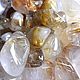 Quartz with rutile (extra galtovka)Brazil, state of Mato Grosso (Diamantina ). Cabochons. Stones of the World. My Livemaster. Фото №6