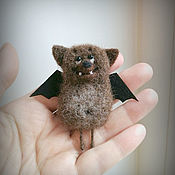 Украшения handmade. Livemaster - original item Bat brooch felted.. Handmade.