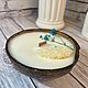 Свеча в кокосовой скорлупе. Свечи. Candle-magic-3. Ярмарка Мастеров.  Фото №7