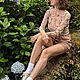 Стильная сетка Louis Vuitton. Морская тематика на бежевом фоне. Ткани. Mariteks  Итальянские  ткани. Интернет-магазин Ярмарка Мастеров.  Фото №2