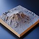 3D STL Модель Вулкана Кихпиныч, Шаблоны для печати, Майкоп,  Фото №1