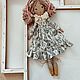Текстильная кукла "Балерина" 46 см, Куклы и пупсы, Тосно,  Фото №1
