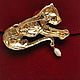 Винтаж: ВИНТАЖ СТИЛЬ Брошь Leopard. Броши винтажные. Vintage & Jewelry by Ev. Ivanovskaia. Ярмарка Мастеров.  Фото №4