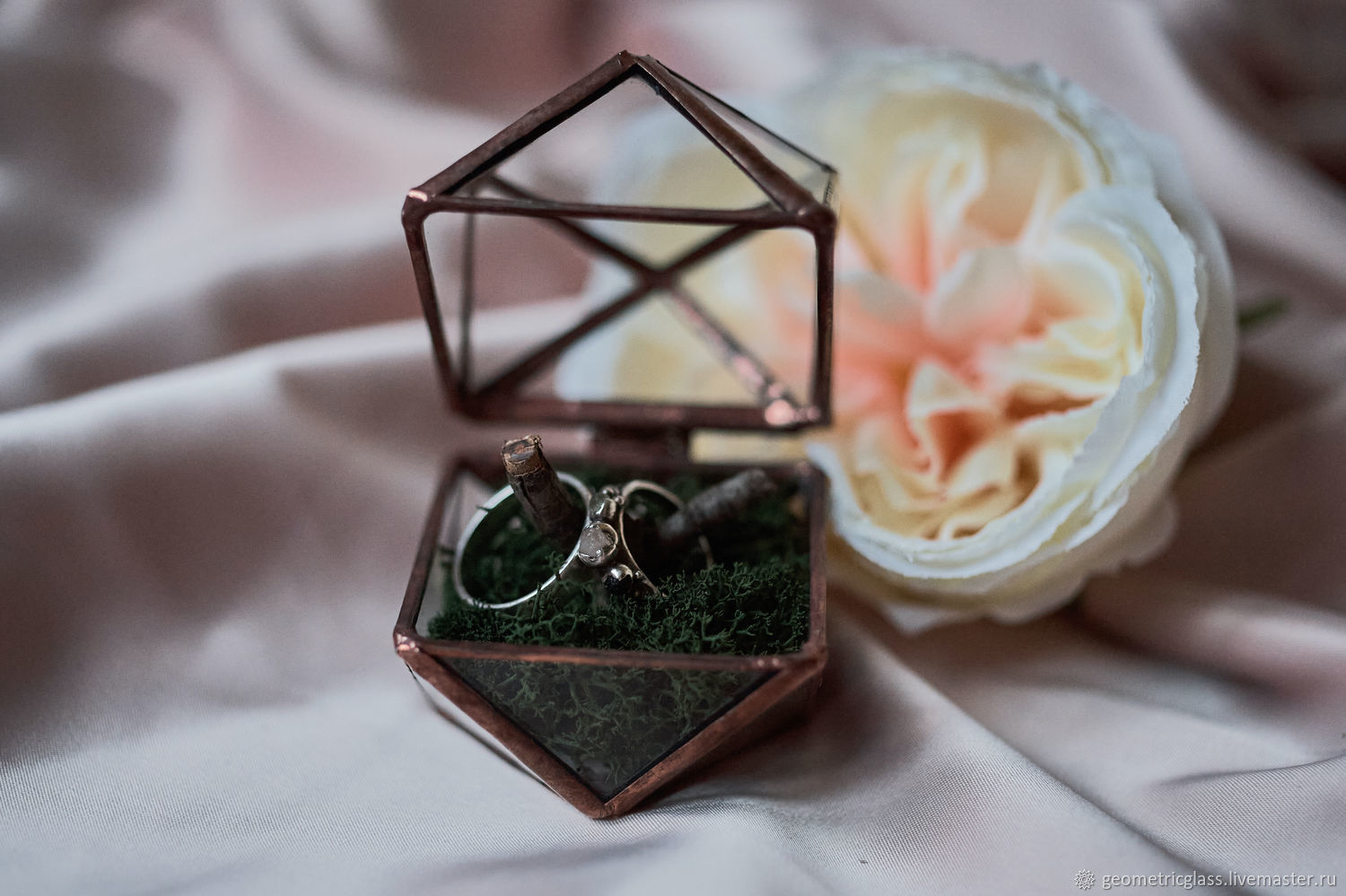 Wedding box for rings, Caskets for rings, Krasnodar,  Фото №1