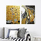Golden painting, a fragment of the painting Tree of life, Gustav Klimt Rapture. Pictures. House of the Sun (irina-bast). Online shopping on My Livemaster.  Фото №2