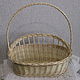 Cesta de mimbre de vid para decoración ' Regalo'. Basket. Elena Shitova - basket weaving. My Livemaster. Фото №6