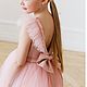 Заказать Платье нарядное для девочки МНОГО ОТТЕНКОВ  Pale Pink. Pink Peony baby. Ярмарка Мастеров. . Платья Фото №3