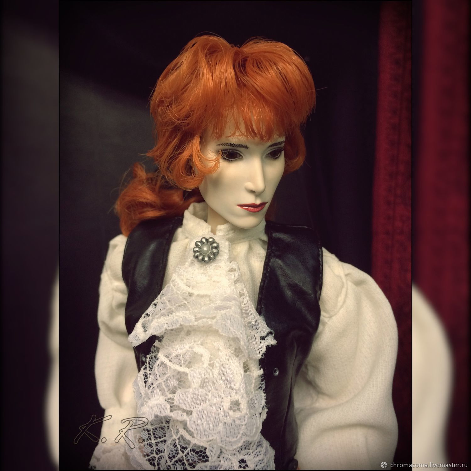 Шарнирная bjd кукла 