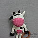 Toy rodent Cow Fly with juniper. Stuffed Toys. Very big ears (verybigears). My Livemaster. Фото №6
