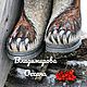 Valenki, chuni, Slippers 'Claws', to order, for an Amateur, Felt boots, Cheboksary,  Фото №1