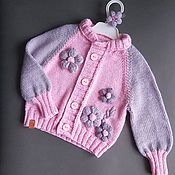Одежда детская handmade. Livemaster - original item Knitted children`s jacket 