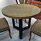 Round table made of solid wood. Tables. stolizmassiwa. Online shopping on My Livemaster.  Фото №2