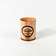 Cedar drink glass with engraving capability. C51. Water Glasses. ART OF SIBERIA. Online shopping on My Livemaster.  Фото №2