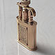 Petrol lighter with an ornament on the plate. Cigar-lighter. nikosn. Online shopping on My Livemaster.  Фото №2