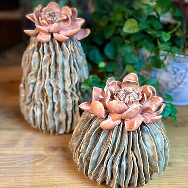 Для дома и интерьера ручной работы. Ярмарка Мастеров - ручная работа Кактус. Handmade.