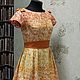 Dress in the style of the 60's 'garden of Eden', Dresses, Moscow,  Фото №1