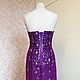 Purple dress Ninel. Dresses. Alisia_dress. Online shopping on My Livemaster.  Фото №2