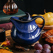Посуда handmade. Livemaster - original item Handmade Teapot 1100 ml series Sky Valinora. Handmade.
