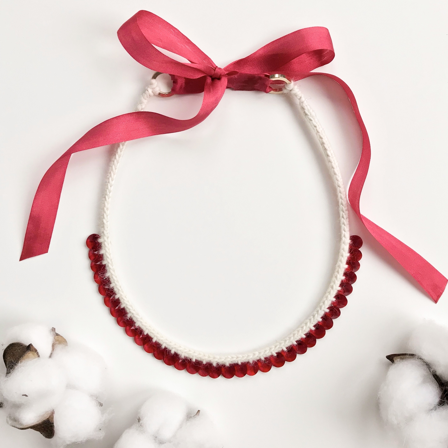 Ожерелья с цветными кристаллами Swarovski