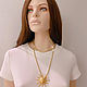 Заказать Винтаж: ANNE KLEIN Брошь «Золотое солнце». Retro Box Vintage: Винтаж, украшения. Ярмарка Мастеров. . Колье винтажные Фото №3