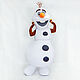 Snowman Olaf. Mascot, Props for animators, Vladivostok,  Фото №1