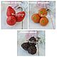 Silicone tee shape Strawberries, Tangerines, Cones, Form, Moscow,  Фото №1