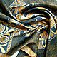 Batik scarf 'Oedipus and the Sphinx' collection 'a Great Journey'. Shawls1. OlgaPastukhovaArt. My Livemaster. Фото №5