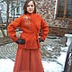 jacket felted 'Terracotta'. Outerwear Jackets. Helen Bogomolova (WooLove). Online shopping on My Livemaster.  Фото №2