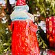 Ёлочная игрушка стеклянная, со стразами. Елочные игрушки. Юлия Бриль. Ярмарка Мастеров.  Фото №4