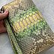 Python Snake Leather Wallet Exotic Leather. Wallets. ulijana-zijangirova. Online shopping on My Livemaster.  Фото №2