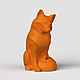 3D модель STL файл для 3Д принтера и ЧПУ Лисичка. Шаблоны для резки. 3dprint-models. Интернет-магазин Ярмарка Мастеров.  Фото №2