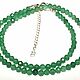 Order Chokers, beads and sets of natural emeralds. podaro4ek22. Livemaster. . Jewelry Sets Фото №3