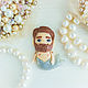 Copy of Copy of Copy of Copy of Copy of Cfrog brooch. Dolls. Marina  Ebert ART. Online shopping on My Livemaster.  Фото №2