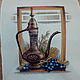 Вышитая картина Натюрморт с виноградом, Картины, Нижний Новгород,  Фото №1