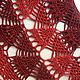 Вязаное крючком платье ГРАНАТ. Платья. stylish knitting & crochet (-Li-). Интернет-магазин Ярмарка Мастеров.  Фото №2