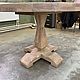Sliding oak table Loft 1000h1000 (1400). Tables. aleksej-ixw. My Livemaster. Фото №5