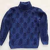 Одежда детская handmade. Livemaster - original item Knitted sweater, age 7-8 years.. Handmade.