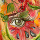 Oil painting 'Eyeball'. Pictures. Ekaterina Petrovskaya / Painting (ekatestudio). My Livemaster. Фото №4