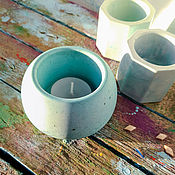 Для дома и интерьера handmade. Livemaster - original item Turquoise candle holder for container, tea candles. Handmade.
