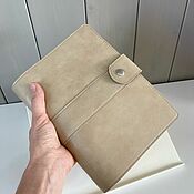 Канцелярские товары handmade. Livemaster - original item Notebook on rings cover made of genuine leather with aging effect. Handmade.