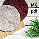МК по вязанию берета Powder, Схемы вязания, Липецк,  Фото №1