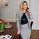 Заказать Жакет Твид Chanel " Perle" в Офис и на Выход. DesignStudio PREMIER by Helga Baltic. Ярмарка Мастеров. . Жакеты Фото №3