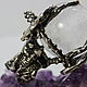 Шар из горного хрусталя, Кольцо мага, серебро. Шар. Алексей (raduga-minerala). Ярмарка Мастеров.  Фото №5