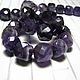 Amethyst faceted cube, faceted bead. Beads1. Elena (luxury-fittings). Online shopping on My Livemaster.  Фото №2