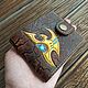 Handmade Starcraft Wallet, Protoss Leather Wallet, Wallets, St. Petersburg,  Фото №1