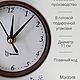 Часы настольные из дерева, Breeze, Часы классические, Москва,  Фото №1