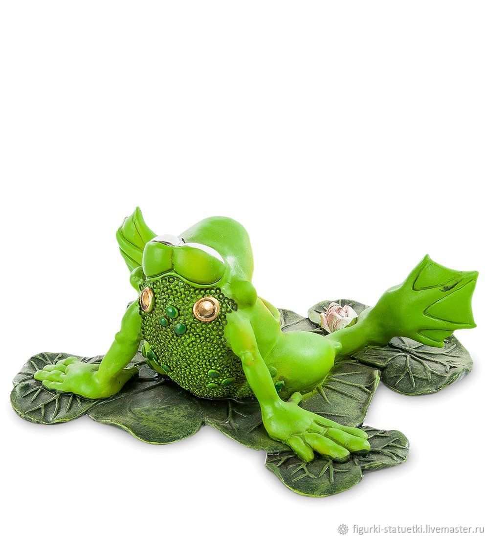 Фигурка - лягушка "Фрогги на отдыхе" в интернет-магазине Ярмарка ...