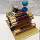 конфетный подарок на 1 сентября и день учителя. Букеты. Ирина Галкина (konfetnybuket). Интернет-магазин Ярмарка Мастеров.  Фото №2