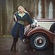 Пальто""Рavonine Еnvy". Пальто. Oksana Prince. Ярмарка Мастеров.  Фото №4